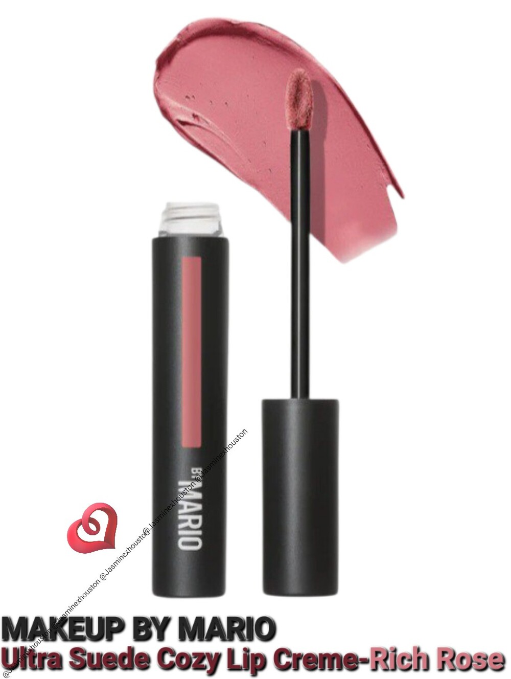 MAKEUP BY MARIO Ultra Suede Cozy Lip Creme In Rich Rose
